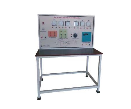 DC Shunt Motor # Alternator Control Panel